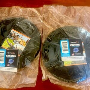 Monster K9 Ultra-Durable Frisbee -Heavy Duty Chew, Tug, Fetch Dog Toy. Lot of 2